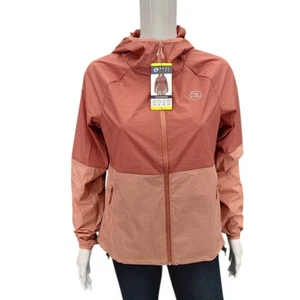 Reel Life Womens Water Resistant Windbreaker Jacket Small Size Red with Pockets - Picture 1 of 11
