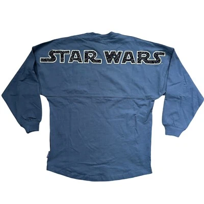 Nueva con etiquetas Camiseta Jersey Disney Parks Star Wars Talla XS Para Hombres Galaxy Edge Gris Espíritu Foto 1 de 4