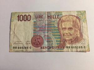 Billet Italie 1000 Lire 1990 - Picture 1 of 2