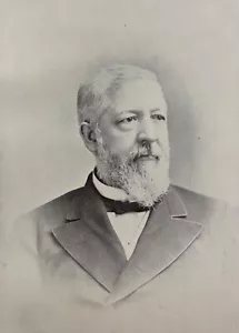 1895 JAMES G. BLAINE Sprecher Haus Repräsentant Secretary State Maine Druck - Bild 1 von 2