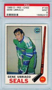 1969 OPC O-Pee-Chee Gene Ubriaco #149 PSA 9 P1326