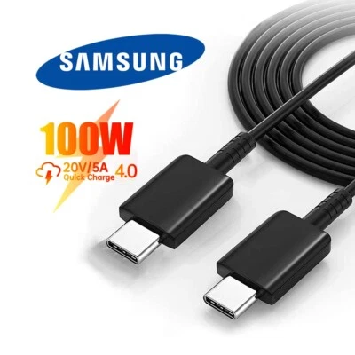 Original Samsung Galaxy S25 S24 Ultra Series 100W USB-C Super Fast Charge Cable - Image 1 of 4