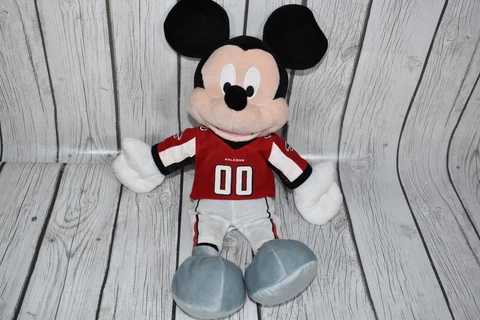 Disney Mickey Mouse Atlanta Falcons  Football Team Stuffed Plush Cover
