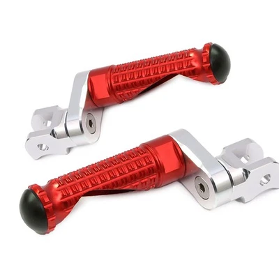 Estriberas delanteras ajustables M-PRO rojas 25 mm para Ducati 998/S/R todo el año Foto 1 de 4