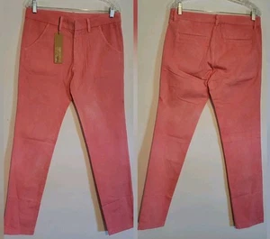 The Elder Statesman Dyed Chino Slim Pants Sun Bleached Pink Size 32 NWT - Picture 1 of 11