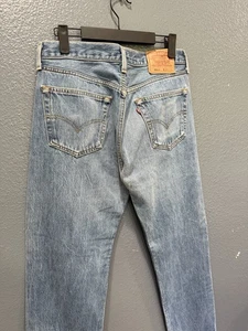 Vintage 90’s Levi’s 501 XX Button Fly Denim Men’s Jeans Size 33 USA Made - Picture 1 of 7