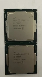 2.Stück Intel Core i5 7500T SR337 2,70GHz LGA 1151 Prozessor CPU - Afbeelding 1 van 2