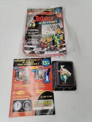 Astérix Le Jeu D'échecs Hachette Plastoy Obélix Num 2 Fascicule Cavalier Blanc - Photo 1/4