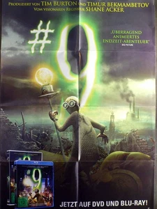 9 - Tim Burton, Elijah Wood, Jennifer Connelly - Videoposter A1 84x60cm gefaltet - Bild 1 von 1