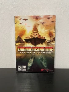 Enigma Rising Tide PC CD-ROM Video Game Navy Simulator War Command WWII 2003 - Picture 1 of 6