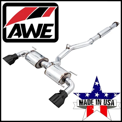 Sistema de escape AWE Touring 3" Cat-Back para 13-25 Subaru BRZ/Toyota 86/GR86 2,4 L Foto 1 de 4