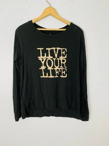 Camisa American Eagle para mujer talla S manga larga suave y sexy camiseta Live Your Life - Imagen 1 de 8