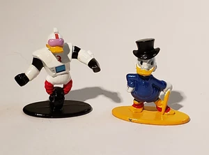 Nano Scrooge McDuck & Gizmoduck Disney 1.5” Die-Cast Mini Figures - Picture 1 of 4