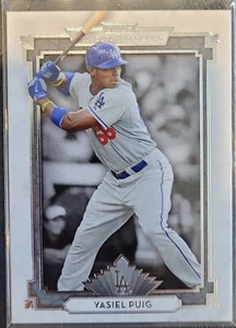 2014 TOPPS MUSEUM COLLECTION BASEBALL 3 YASIEL PUIG DODGERS - Picture 1 of 2