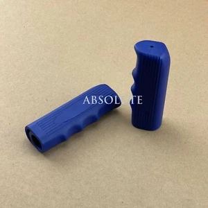 Original Lowrider Custom 7/8" Handlebar Grips 116mm Blue Cruiser/Chopper Bike. - Picture 1 of 1