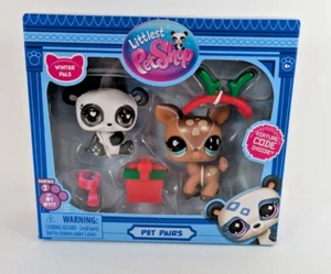 Littlest Pet Shop Winter Pals Pet Pair Series 2 G7 #1 and #117 - Picture 1 of 4