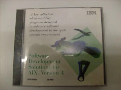IBM AIX Vers 4 2xCD Software Development Solutions per AIX+CD5696-907+CD5765-393 - Imagen 1 de 4