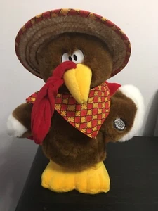 Dan Dee Animated Plush Turkey Hops to "Turkey in the Stall" Gently Used - Picture 1 of 6