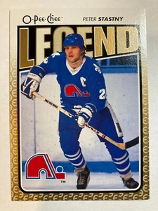 2009-10 O-Pee-Chee Legend - PETER STASTNY #579 Quebec Nordiques - Picture 1 of 1