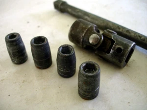 6 artículos de llave de enchufe antiguos de colección - Imagen 1 de 3