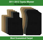 Lloyd Velourtex Front Row Carpet Mats for 2011-2012 Toyota 4Runner 