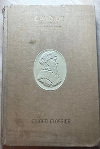1930 Candide by Voltaire Vintage Book Illustrated Cameo Classics Edition - Foto 1 di 10