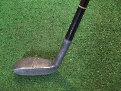 VINTAGE BURKE SAV-A-SHOT PUTTER, 34 INCHES, LEATHER WRAPPED GRIP - Image 1 of 4