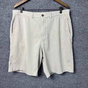 Tommy Bahama khaki beige Herrenshorts Größe 35 Chino Marlin Hawaii Wandern Golf - Bild 1 von 10