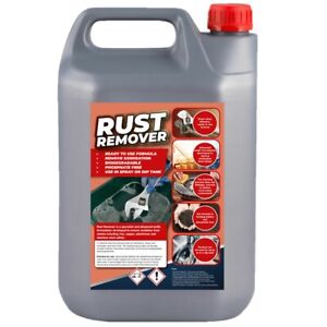 Rust Remover Spray Liquid Treatment 5 Litre 5L Car Tools No Phos phoric Acid