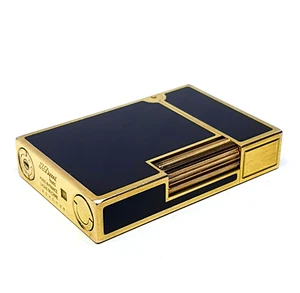 Encendedor de cigarrillos bicolor plateado y dorado de Dupont - FUNCIONA - 635 - Imagen 1 de 15