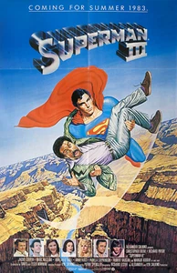 Superman movie poster Retro Superman 3 1983 Movie Poster 11 x 17 Inch B2G1F - Picture 1 of 1