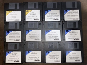 Ensoniq TS-10 TS-12 Floppy Disks Sound Library - 12 Disk Set - TSD TS10 TS12