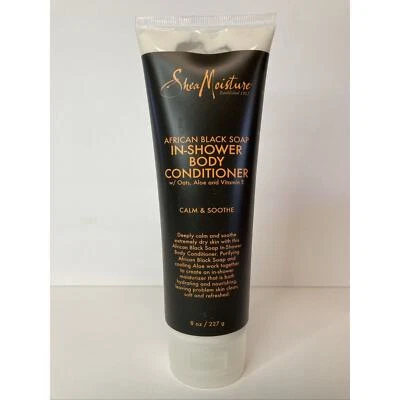 Shea Moisture африканское черное мыло кондиционер для тела для душа 8 унций успокаивающий и успокаивающий - Изображение 1 из 4