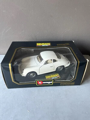 PORSCHE 356B COUPE 1962 B BURAGO SCALA 1/18 - Immagine 1 di 4