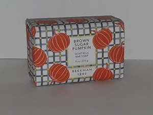 beekman 1802 Brown Sugar Pumpkin goat milk soap 9 oz - Picture 1 of 2