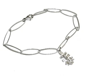 PULSERA con CRUZ de CARAVACA todo PLATA de LEY 925 y Estuche Regalo - Bild 1 von 4