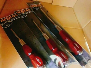 KTC Nepros ND3P 3 piezas conjunto Destornillador Tamaño del mango de madera + 1 2 3 Kyoto Machine - Imagen 1 de 12