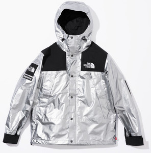 supreme north face white jacket