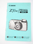 Canon Sureshot Z70w, Prima Super 28 Compact Camera Instruction Book