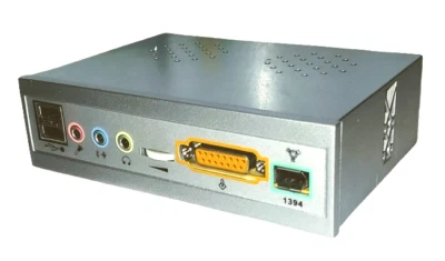 PANEL FRONTAL MULTIFUNCIÓN USB/Sonido/Volumen/Puerto de Juego/1394 plateado VIA MEDIA 5.25 Foto 1 de 4