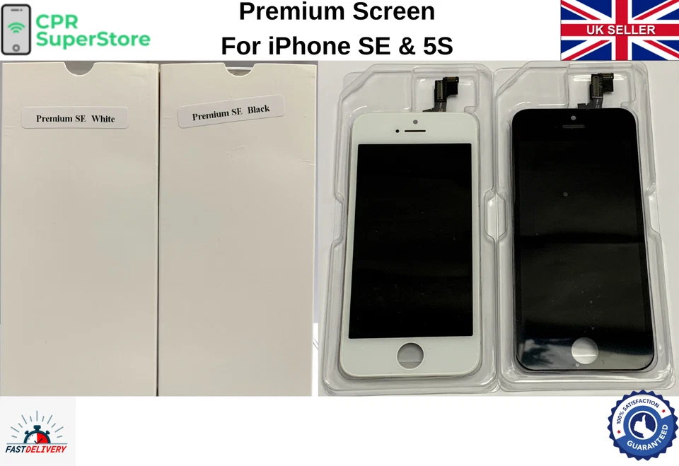 Официальный экран Apple iPhone для SE и 5S — экран премиум-класса — пожизненная гарантия — новый - Изображение 1 из 1