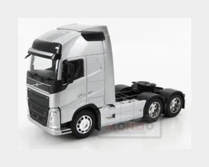 1:32 Welly Volvo Fh4 500 Tractor Truck 3-Assi 2016 Silver WE32690LS Model - Picture 1 of 2