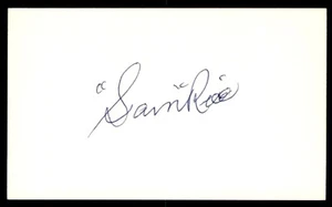Sam Rice Baseball Index Card Signed Auto Autograph (no COA) *g3 - Picture 1 of 2