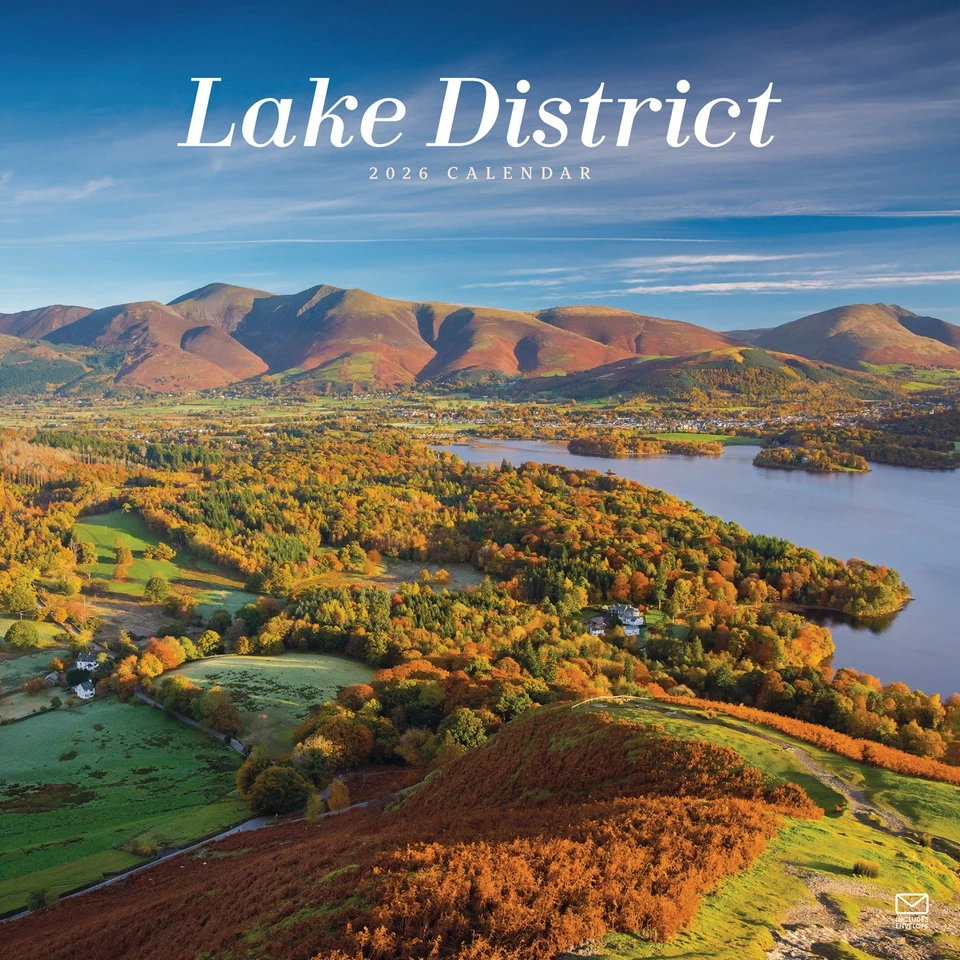 Carousel Calendars - Lake District Wall Calendar 2026