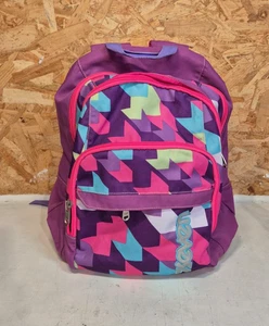 Seven Geometric Prints Primary School Student Satchel Backpack for Girls - Picture 1 of 10