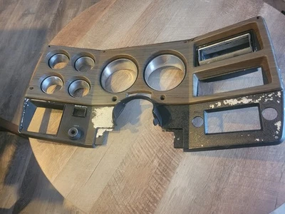 Camión Chevy GMC 1973 1974 C/K grano de madera calibre tablero bisel moldura carrocería cuadrada blazer Foto 1 de 4