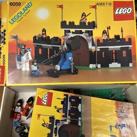 LEGO 6059 LegoLand Castle Knight's Stronghold Complete Box & Instructions
