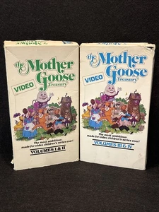Mother Goose Video Treasury, The Full Set Vol 1,2,3,4 VHS Movies J2 1987 - Bild 1 von 10