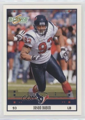 2005 Score Jason Babin #117 - Imagem 1 de 2