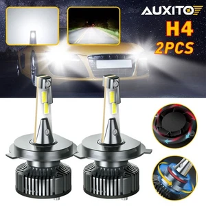 AUXITO H4 9003 LED Headlight Bulb Conversion High Low Beam White Fanless Bright - Picture 1 of 12
